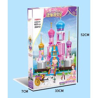 Lego xếp hình Tòa lâu đài của công chúa - 623 miếng ghép