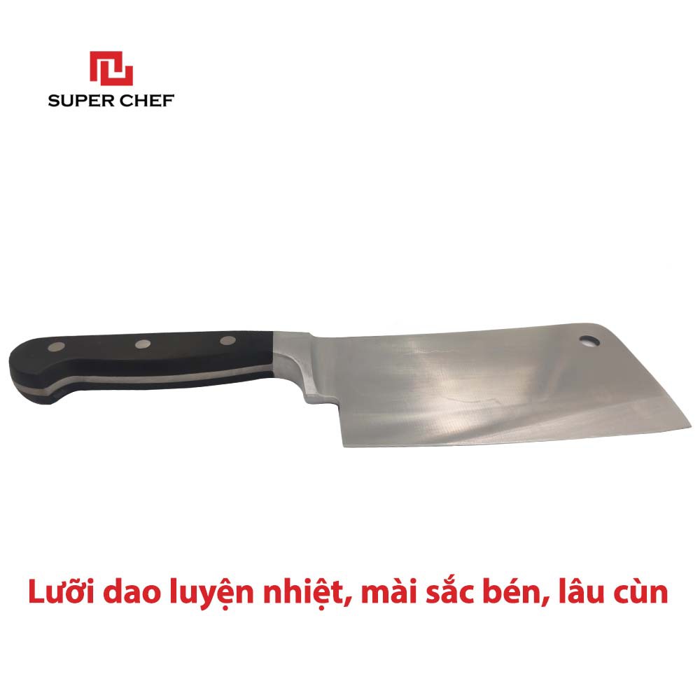 DAO CHẶT XƯƠNG CÁN NHỰA NHỎ SUPER CHEF