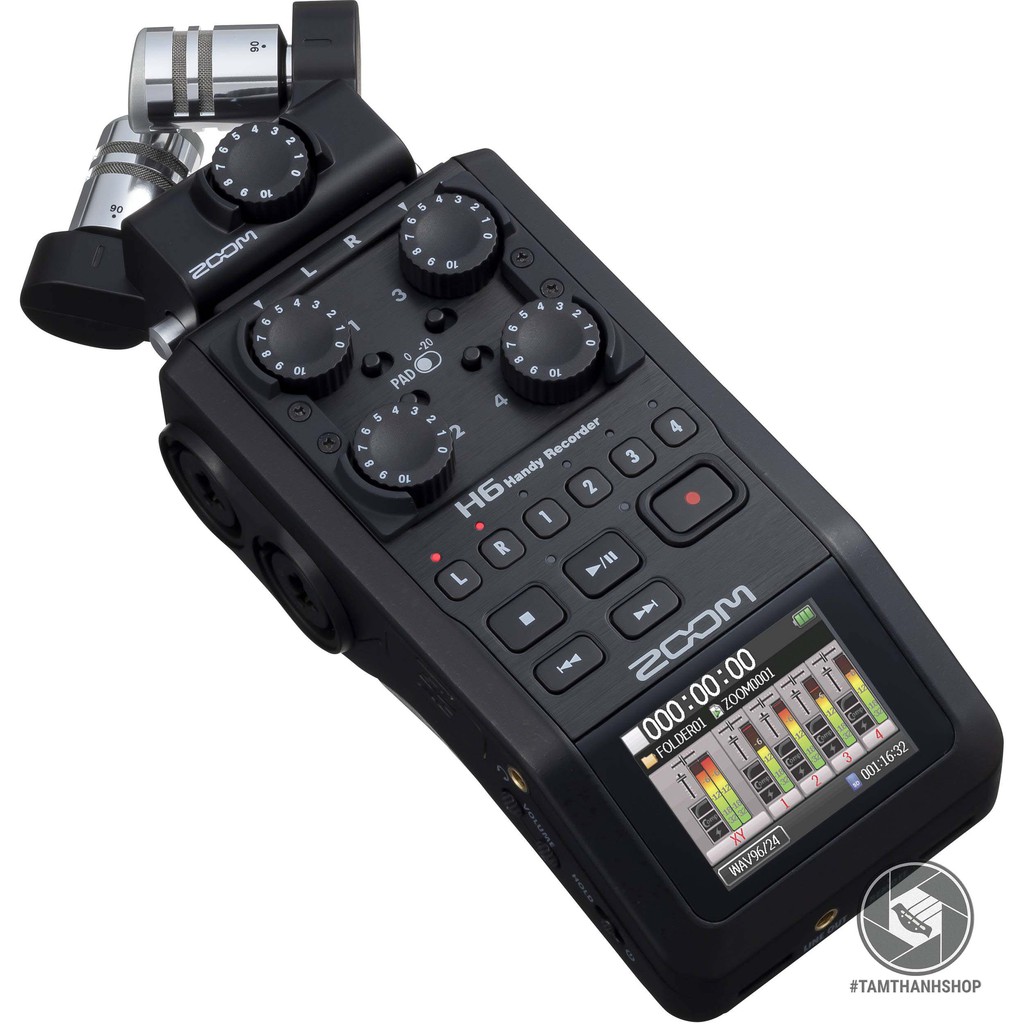 máy ghi âm Zoom H6 handy recorder - chính hãng số 1