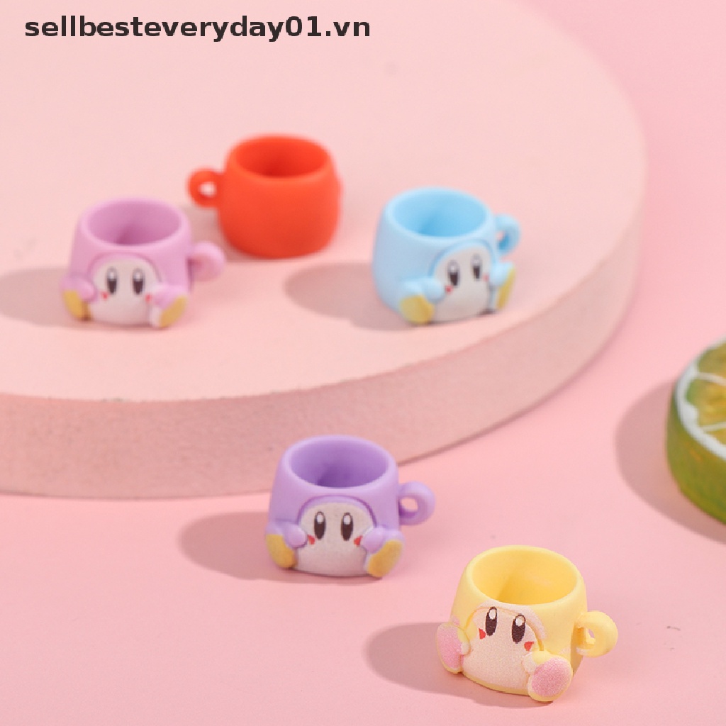 Set 5 Ly Nước Hoạt Hình Xinh Xắn Cho Nhà Búp Bê Tỉ Lệ 1 / 12