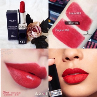 ẢNH THẬT - Son DIOR 999 MATTE
