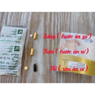 (TẶNG 10v giảm eo)_ 3 Hộp Giảm Cân Cấp Tốc 7Day thái lan