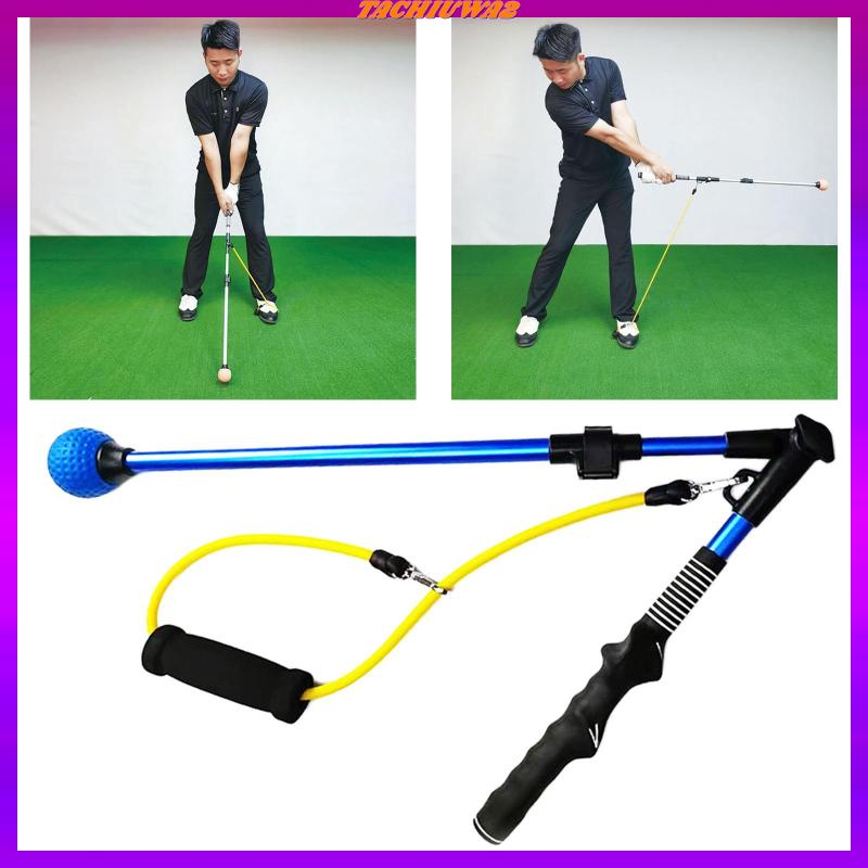 Dụng Cụ Chỉnh Tư Thế Đánh Golf Tachiuwa2 Kèm Tay Cầm Màu Đỏ Tiện Dụng