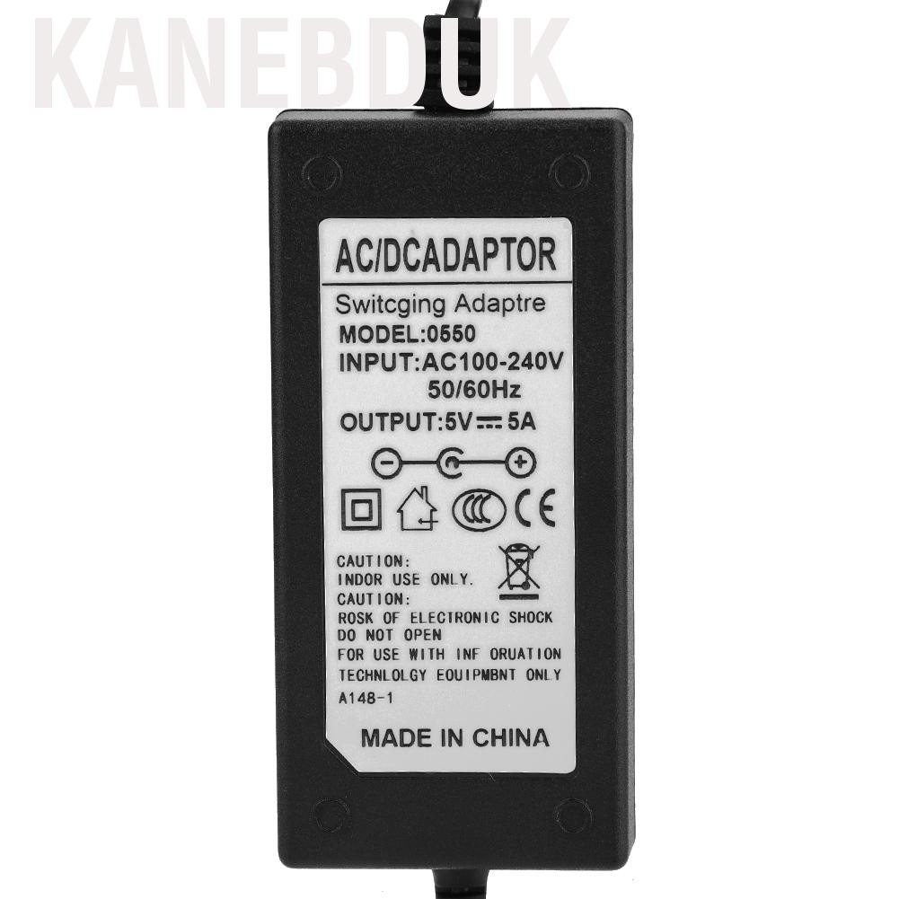 Kanebduk AC 100-240V To 24V/12V/5V 2A/4A/5A/6A Power Supply Adapter US Plug LED Strip CS