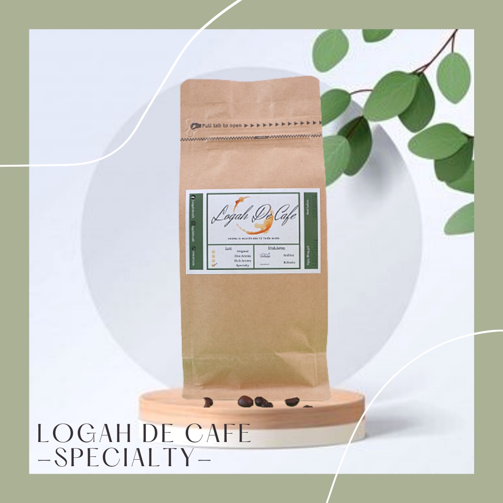 Cà phê rang xay Arabica 100% - Specialty (xay sẵn/ nguyên hạt)