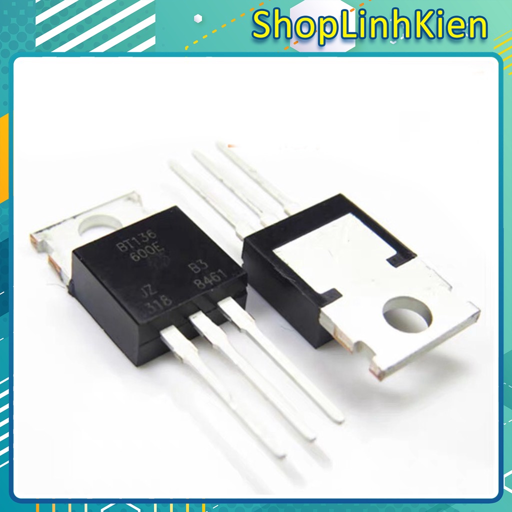 Triac BT136 4A 600V To220/ BT136S-600E To252