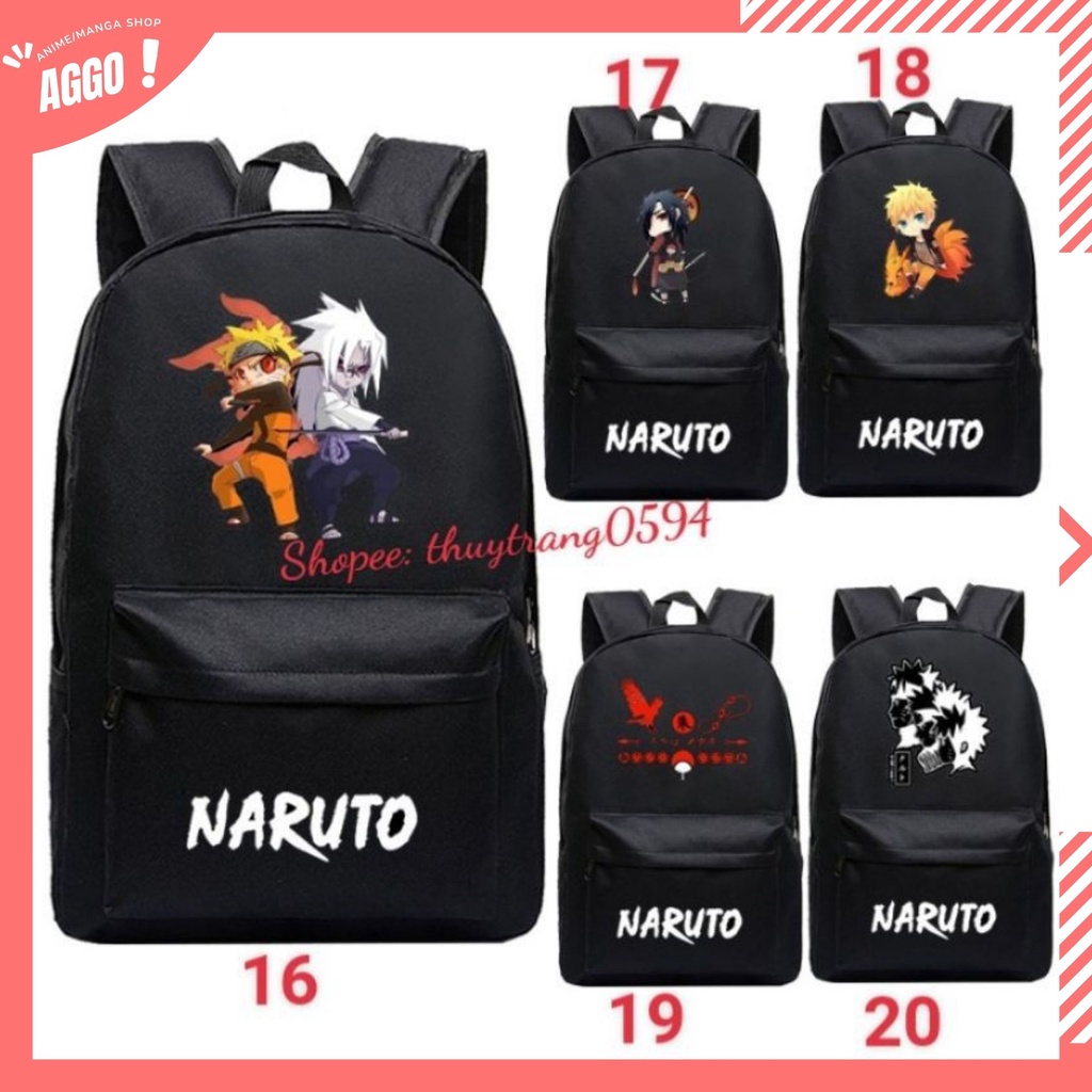 Balo Đi Học Anime Naruto Cực HOT