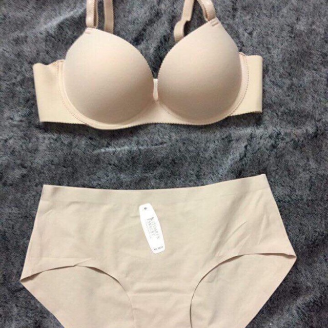 Bộ đồ lót trơn đẩy ngực thái lan chất đúc mịn