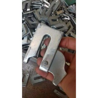 10 khóa đồng tiền, khóa hạt đào, kẽm k rỉ dày 3.2ly