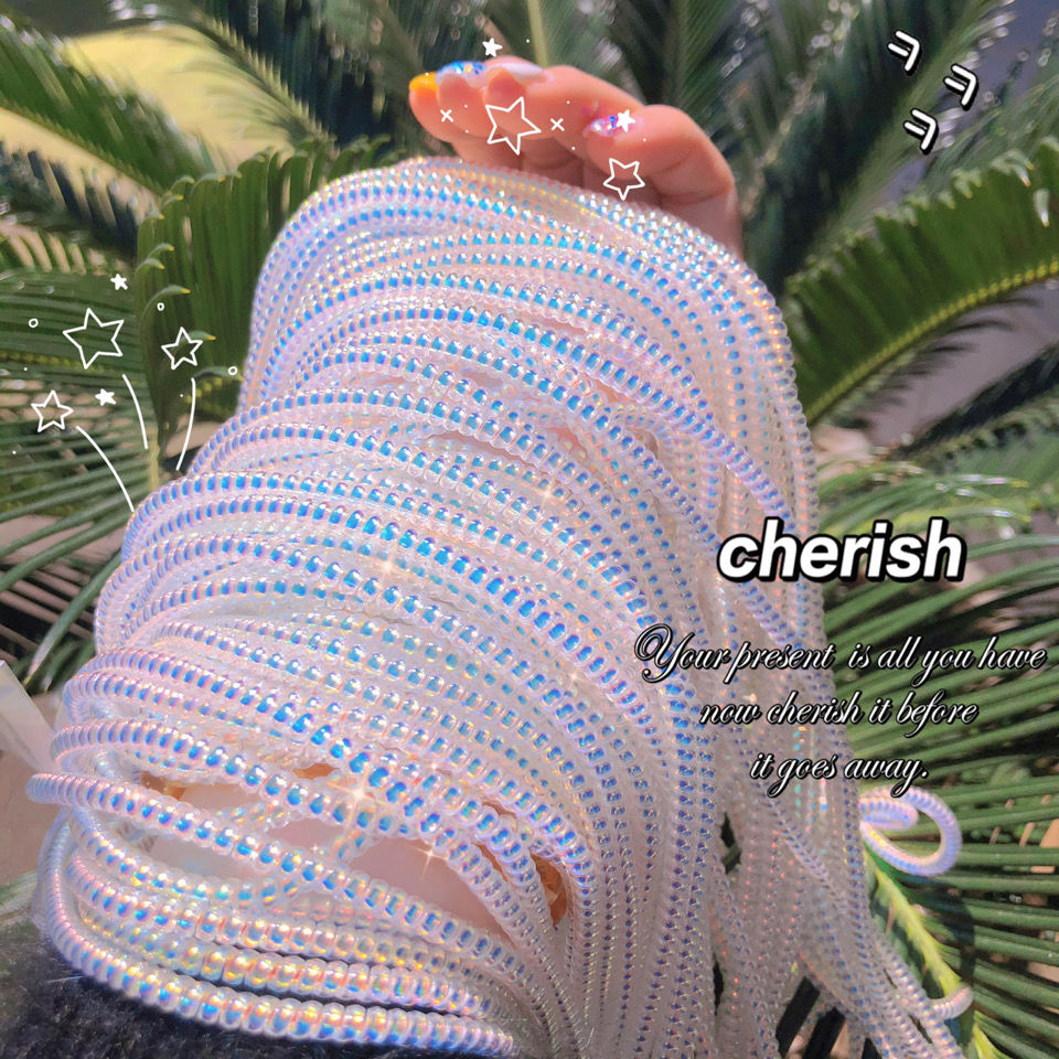 Dây nhựa quấn bảo vệ dây cáp dữ liệu USB thích hợp cho điện thoại dài 1.55m