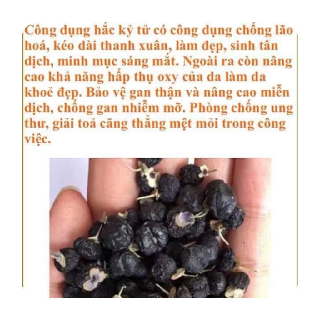 Hắc Kỳ Tử Tây Tạng loại 1 giúp làm đẹp da, giảm cân, bồi bổ sức khoẻ, cải thiện thị lực | BigBuy360 - bigbuy360.vn