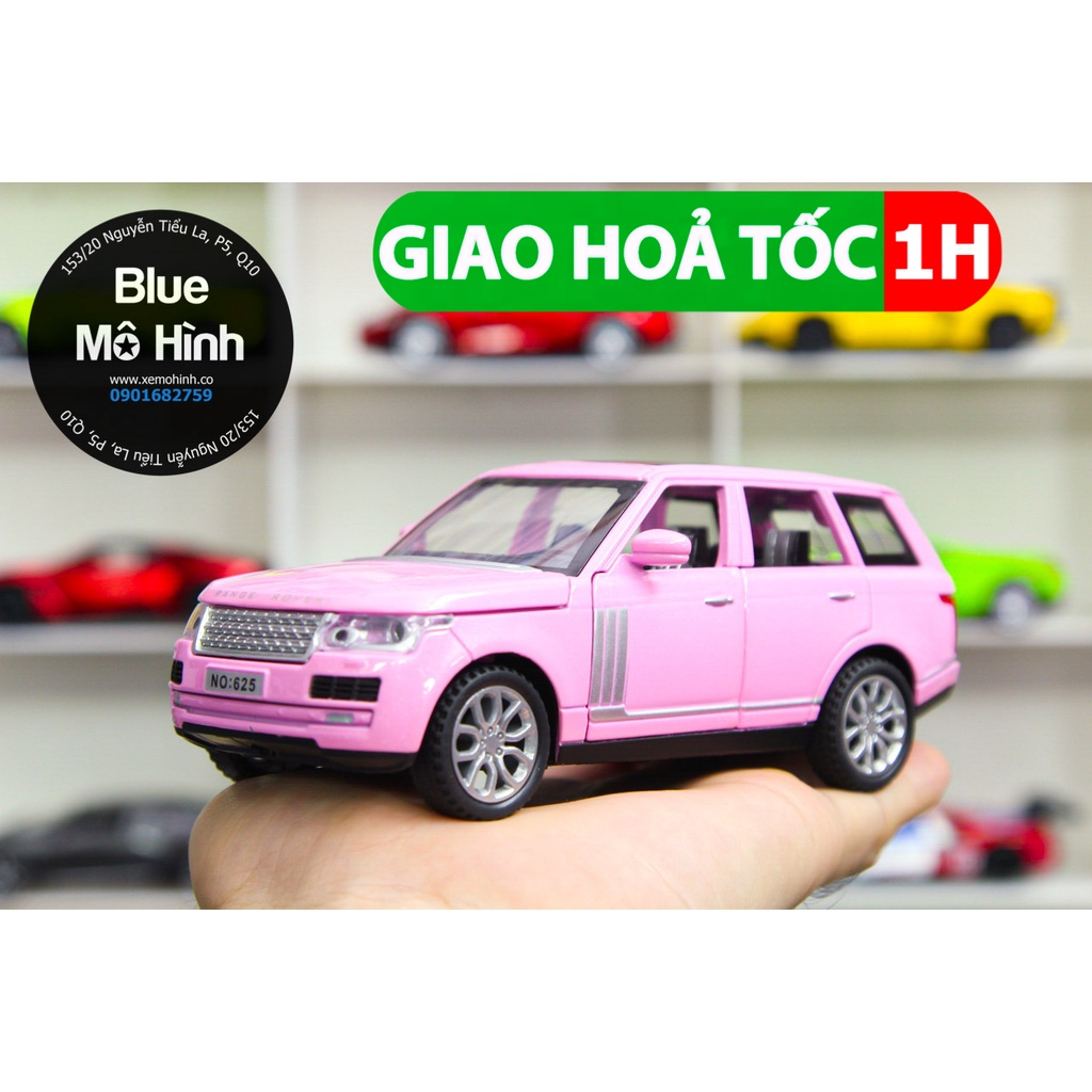 Blue mô hình | Xe mô hình Range Rover SVAutobiography SUV 1:32 Hồng