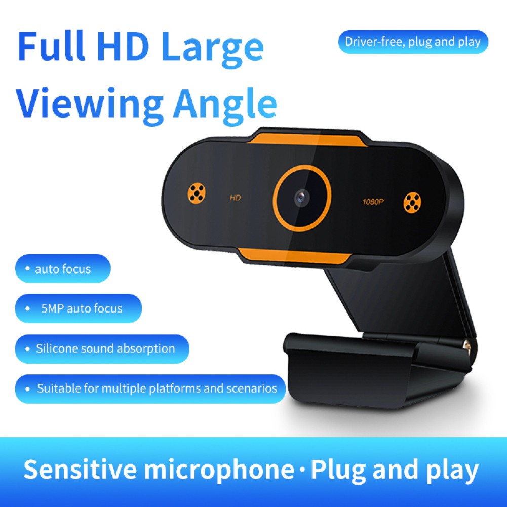 Webcam tích hợp micro có độ phân giải 480p / 720p / 1080p tùy chọn chất lượng cao | WebRaoVat - webraovat.net.vn