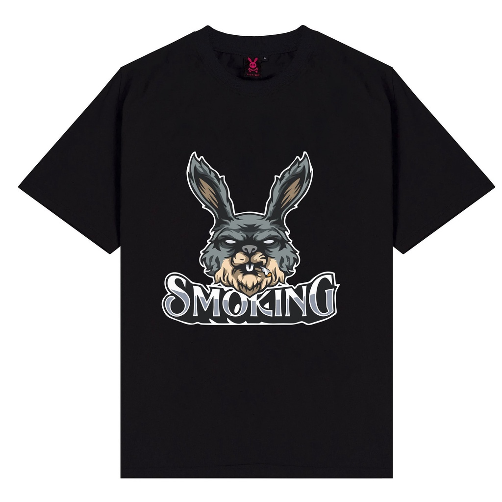  (aothunsn) Áo thun Thỏ s-moking