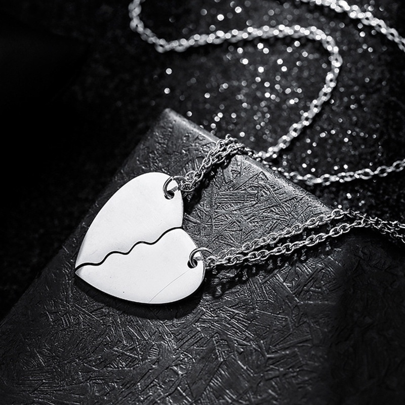 Vòng cổ Cặp Đôi Hình Trái Tim Phong Cách Gothic Punk