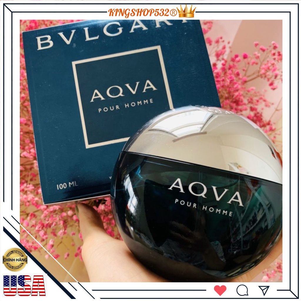 [ Mẫu thử ] [ Mua ngay ]  Nước hoa mẫu thử BVLGARI Aqva Pour Homme (5ml/10ml/20ml) _king_