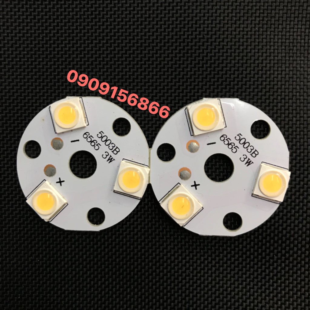 Led vỉ tròn 3w ( chạy qua chấn lưu)