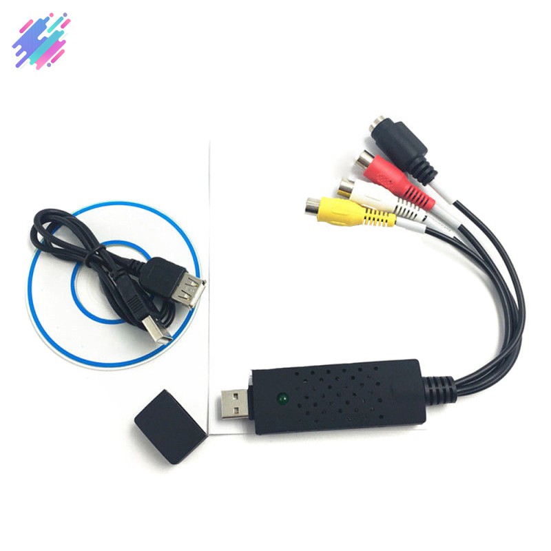 Dây cáp cổng USB 2.0 sang Video Audio AV TV Card