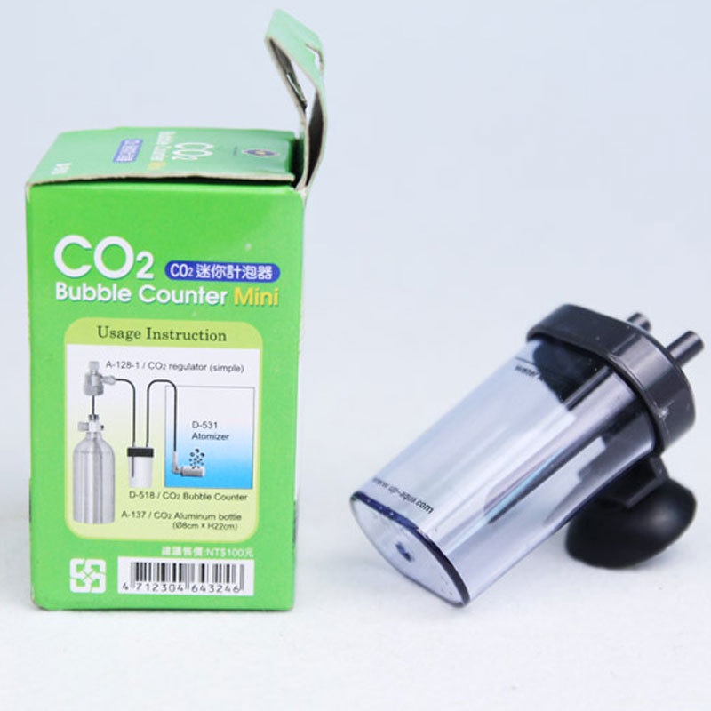 Bể Nước mini CO2 Có Nút Hít Chân Không Kèm carbon dioxide CO2 Bong Bóng