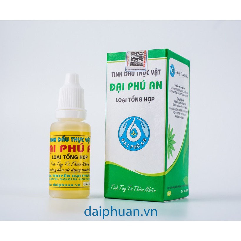 Combo 5 sản phẩm tinh dầu thực vật Đại Phú An