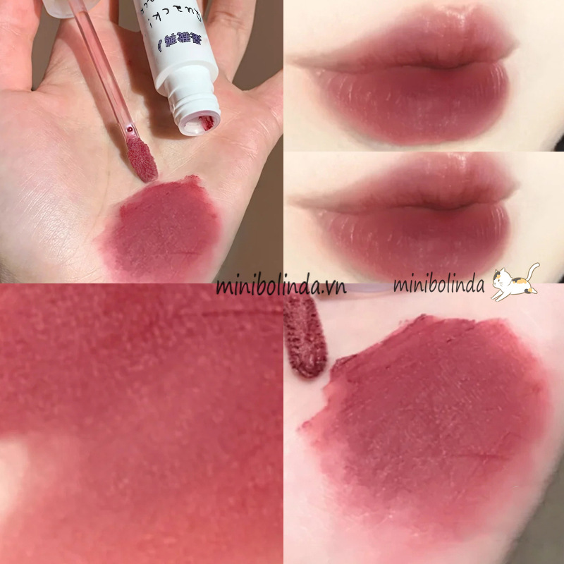 Son lì DAIMANPU mềm mịn như nhung chống thấm nước chống khô môi lâu trôi