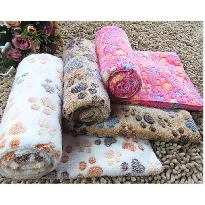 Hanpet.GV- Thảm ngủ chó mèo và chăn mền cho chó mèo- 3 size- chất liệu vải nhung ấm áp