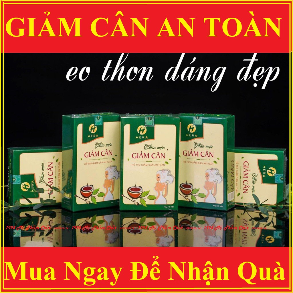 Thảo Mộc Giảm Cân Hera Plus❤️TẶNG QUÀ ❤️thao moc giam can Hera - Hỗ trợ giảm cân an toàn, Sản phẩm không phải là thuốc