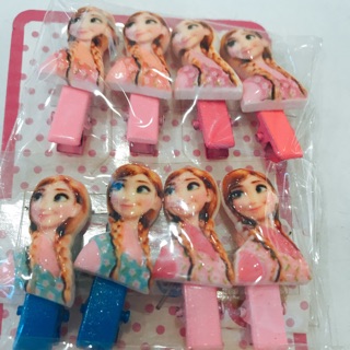 Bộ 4 kẹp tóc công chuá elsa cho bé