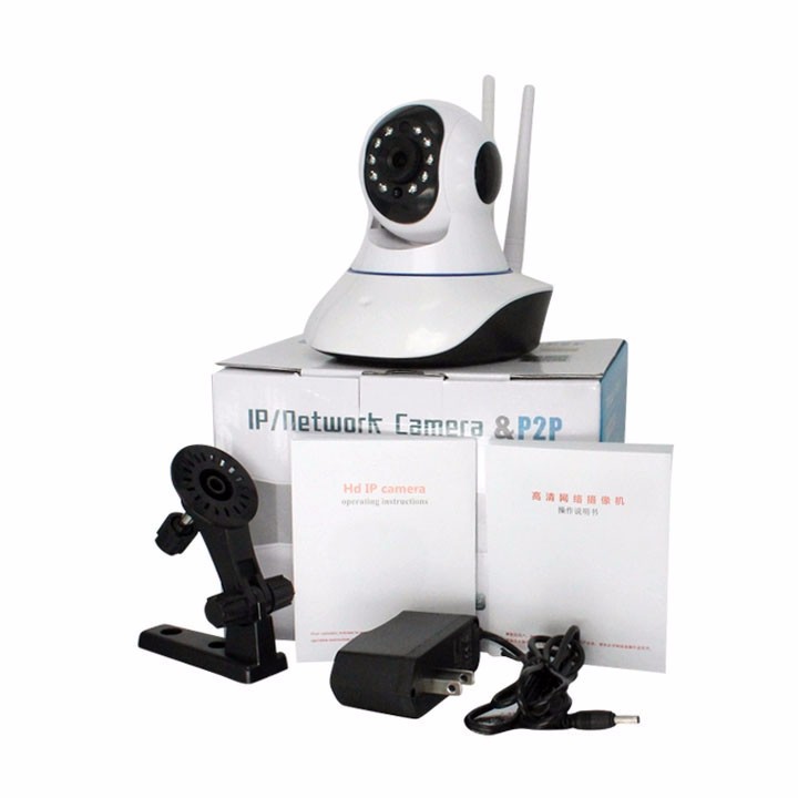 Camera IP Robo P2P 1.3 - 2 anten HD chạy p/mềm P2P