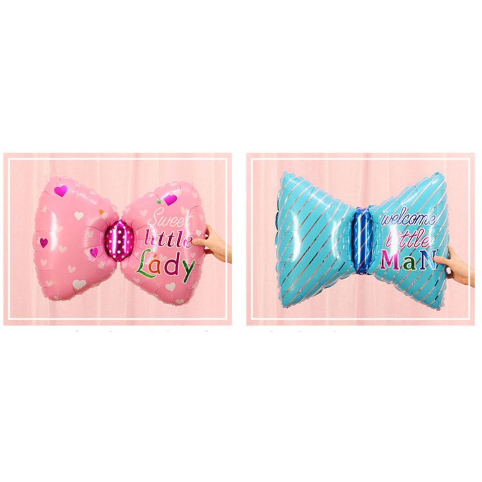 BÓNG TRÁNG NHÔM TRUNG HÌNH NƠ, BONG BÓNG KIẾNG TRANG TRÍ TIỆC