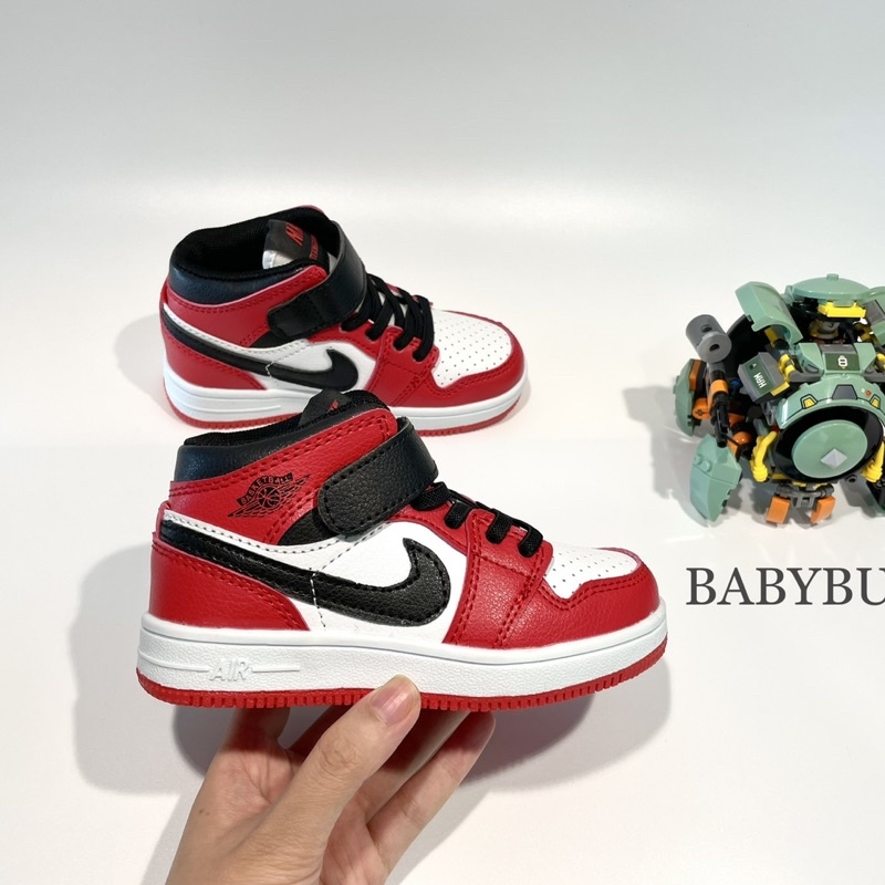 GIÀY BÉ TRAI BÉ GÁI , GIÀY SNEAKER CHO BÉ ,GIÀY TRẺ EM JD ĐỎ CUT