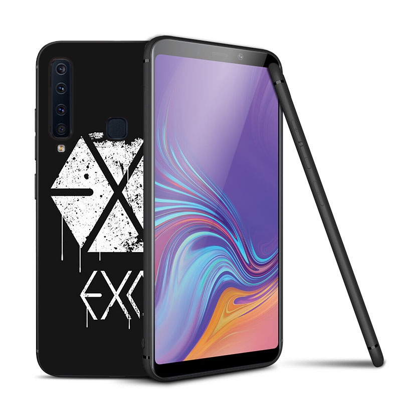 Ốp Điện Thoại In Logo Exo Cho Samsung Galaxy J6 A6 Plus A5 A7 A8 A9 2018 Note 8 9 10