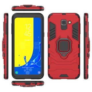 Hard pc phone case with magnet ring for samsung galaxy j4 / j6 2018