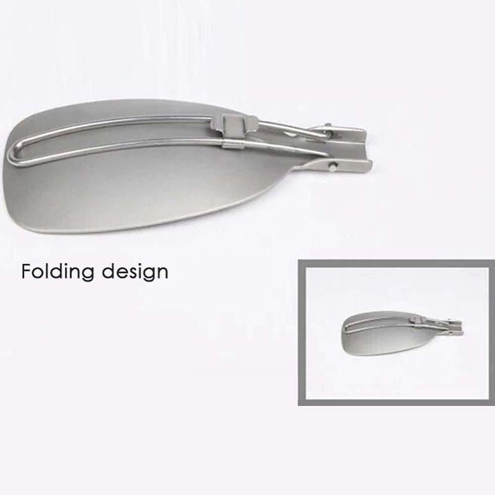 Xẻng Nấu Ăn Bằng Hợp Kim Nhôm Gọn Nhẹ Gấp Gọn Được