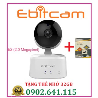 Camera ebitcam e2 2.0mp tặng kèm thẻ nhớ