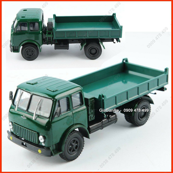 XE MÔ HÌNH TỈ LỆ 1:43 - XE VẬN TẢI QUÂN SỰ HẠNG NẶNG MAZ - 4311