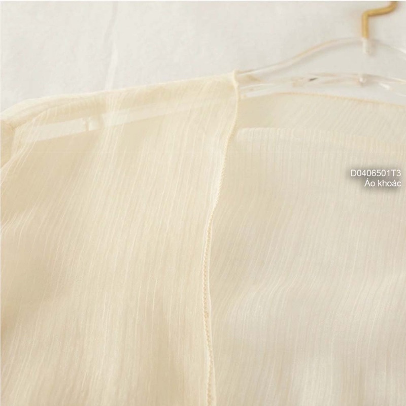 Áo khoác voan mỏng croptop 0622
