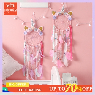 Vòng bắt giấc mơ hình kỳ lân trang trí phòng trẻ em
