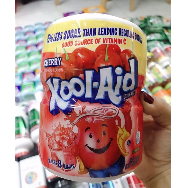 ☀ Bột Pha Nước Kool-Aid Tropical Punch 538g Hương Trái Cây.