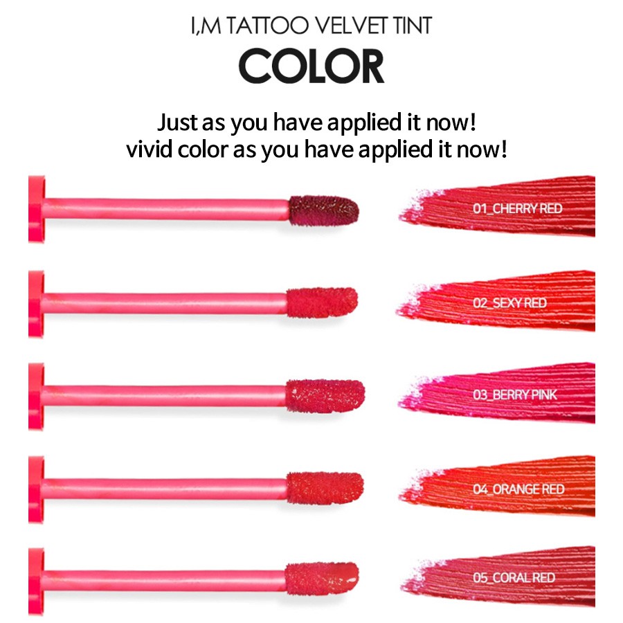 [Hàng mới về] Son xăm mịn như nhung trang điểm lâu trôi | BigBuy360 - bigbuy360.vn