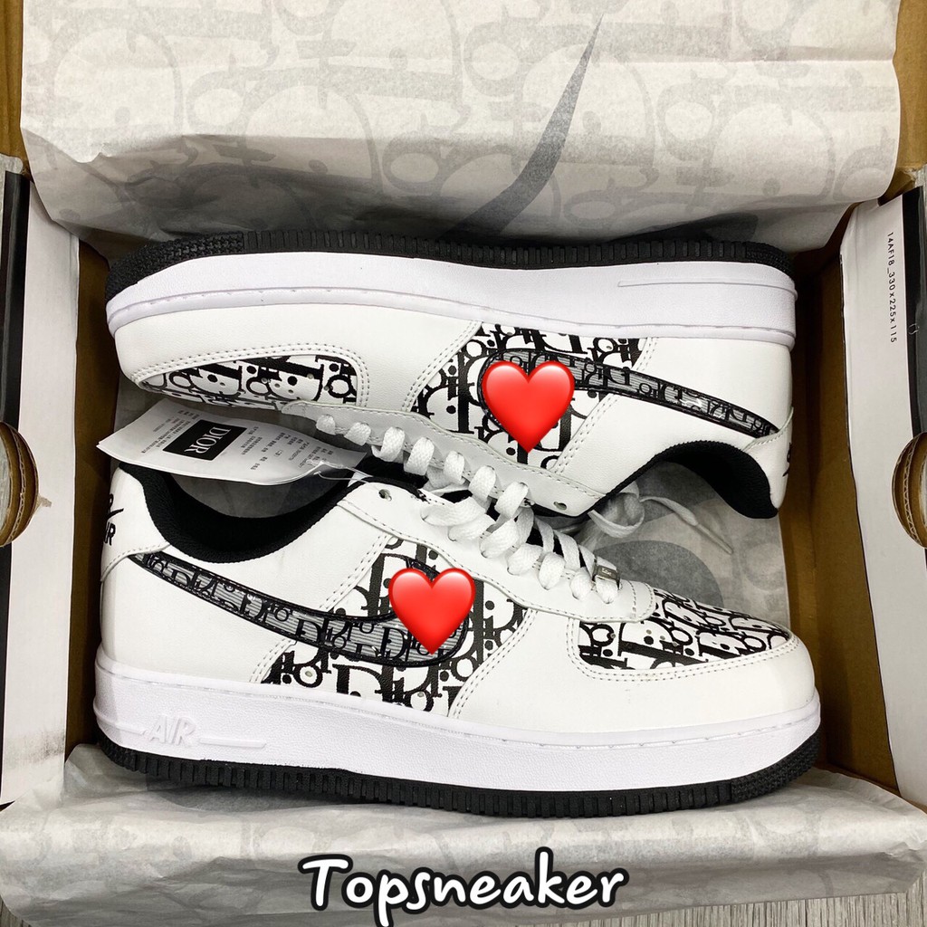 Giày Sneaker AF1 Dr Đen Full Box Freeship