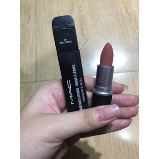[Mã SKAMLTSM9 giảm 10% đơn 99K] [Ảnh thật - sẵn HN] Son Mac Powderkiss 314 Mull it over chuẩn chính hãng