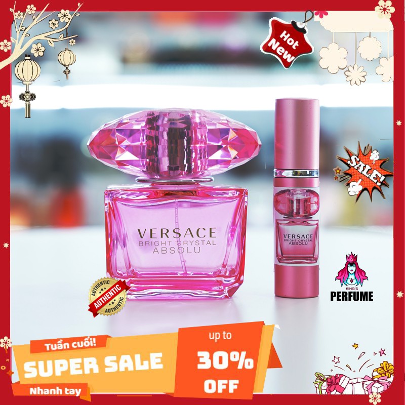[Mã COS2704 giảm 8% đơn 250K] [Chính Hãng] Nước Hoa Nữ Mini 𝐕𝐞𝐫𝐬𝐚𝐜𝐞 𝐁𝐫𝐢𝐠𝐡𝐭 𝐂𝐫𝐲𝐬𝐭𝐚𝐥