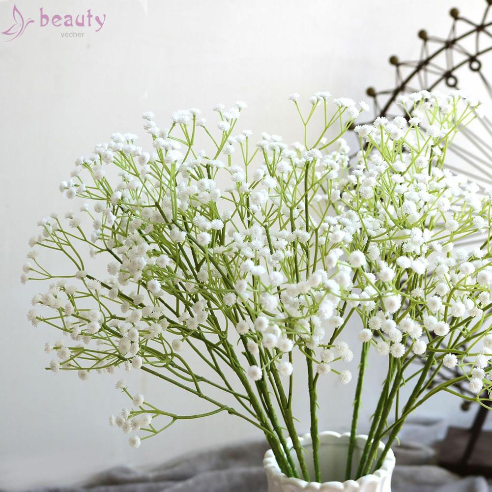 Bó hoa Gypsophila nhân tạo bằng lụa dùng để trang trí nhà