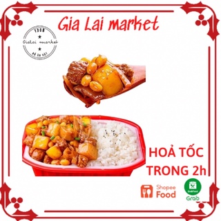 Cơm Tự Sôi Ăn Liền ►FREESHIP◄ cơm tu sôi ăn là ngất ngây - hộp đồ ăn tự sôi không thể bỏ lỡ │ Gia Lai market