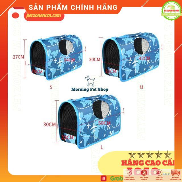 Túi vận chuyển chó mèo giả da  FREESHIP 70K  khoang rộng rãi | có lưới thoát khí | đi mưa nhẹ | PetZoneHCM