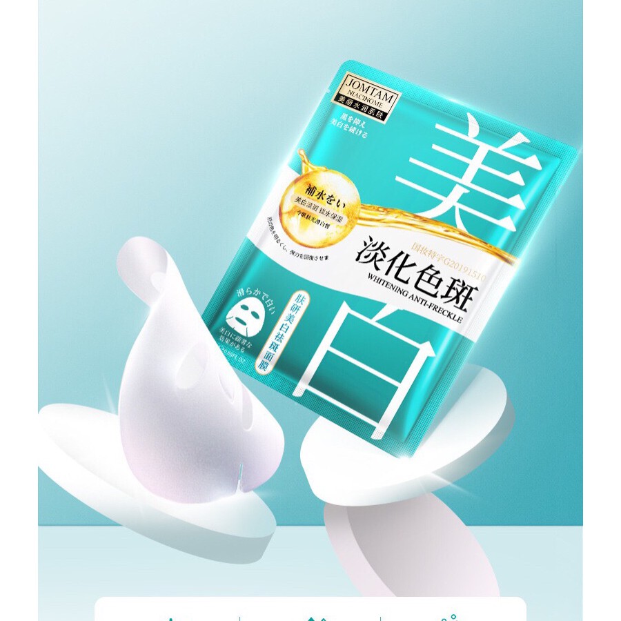 Mặt nạ DƯỠNG TRẮNG DA GIẢM NÁM TÀN NHANG Jomtam Niacinome | BigBuy360 - bigbuy360.vn