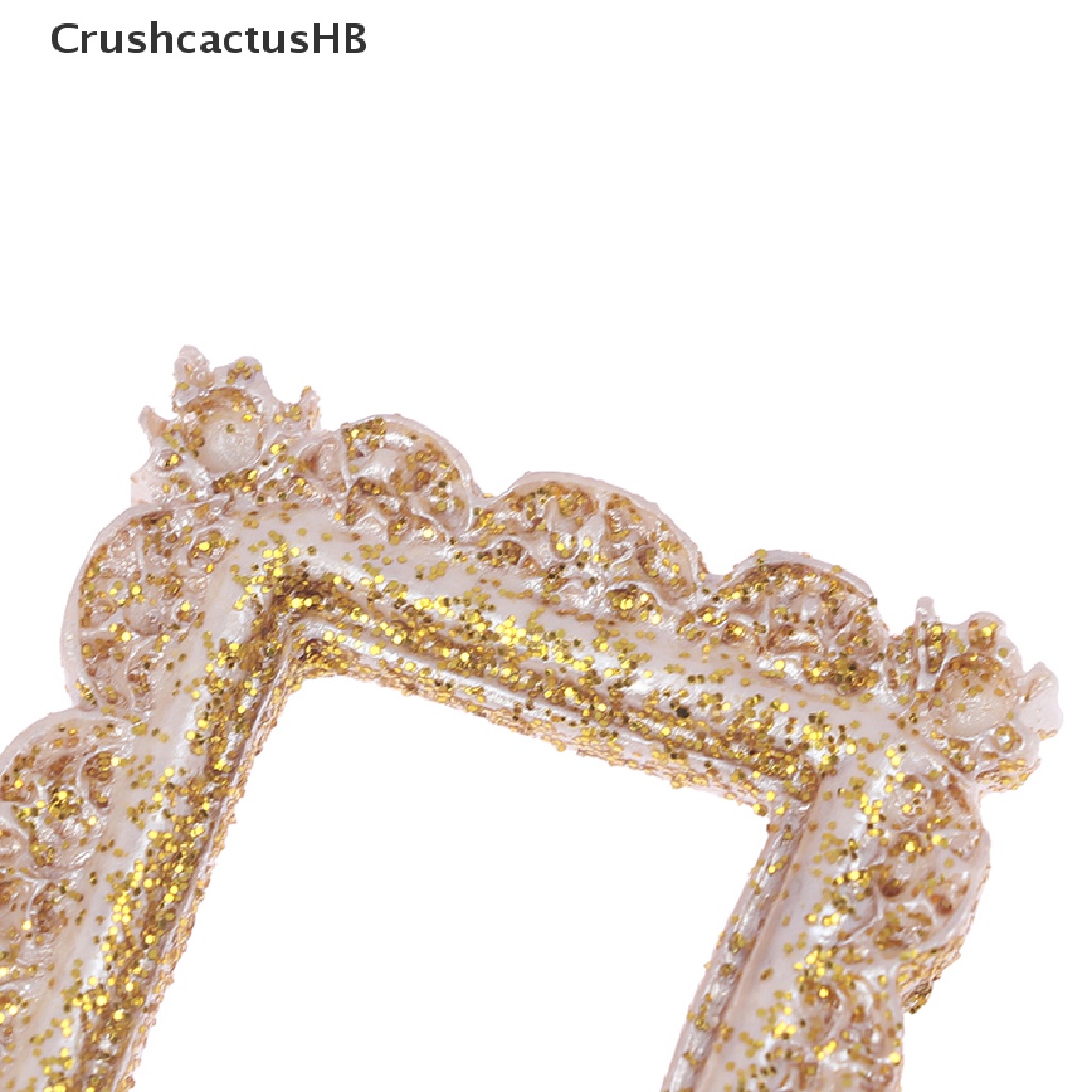 [CrushcactusHB] 1:12 Dollhouse Miniature Resin Photo Frame Simulation Furniture Decor Toys Hot Sell