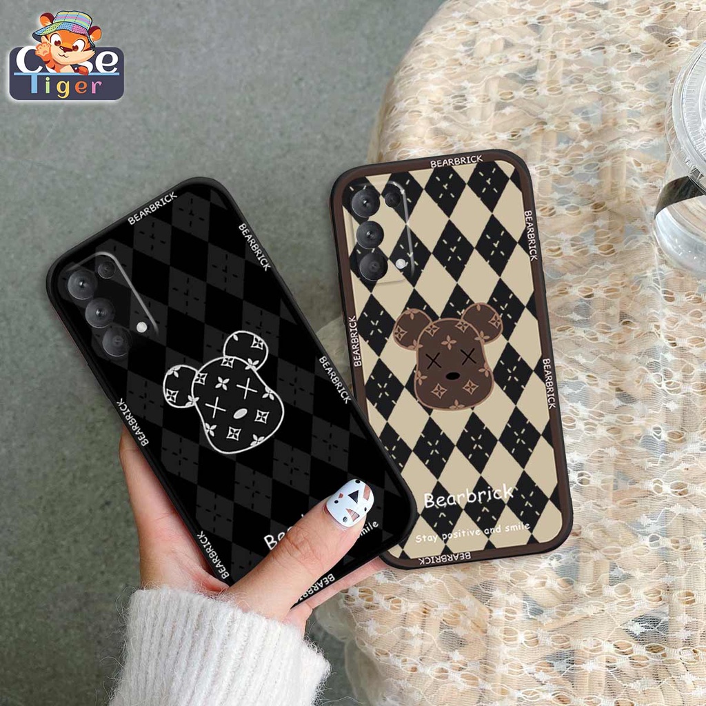 Ốp lưng bảo vệ camera Oppo Reno5 4G / Reno5 5G / Reno 5 kaws elegant, robot be@r brick, ốp silicon dẻo