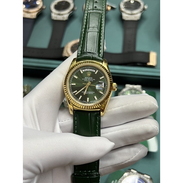 Đồng hồ rolex nam nữ size 38mm máy cơ Thuỵ Sỹ